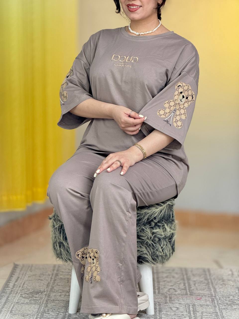 ست دمپا خرس خاکی 