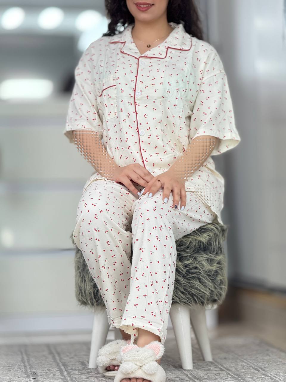 ست دکمه دار گیلاس کد ۶۱۲۳
