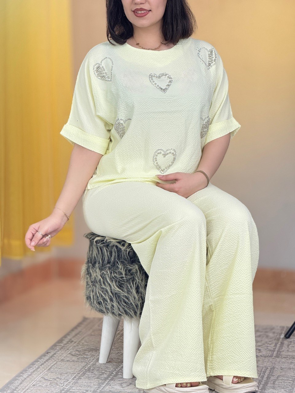 ست نگینی قلب کد 33426