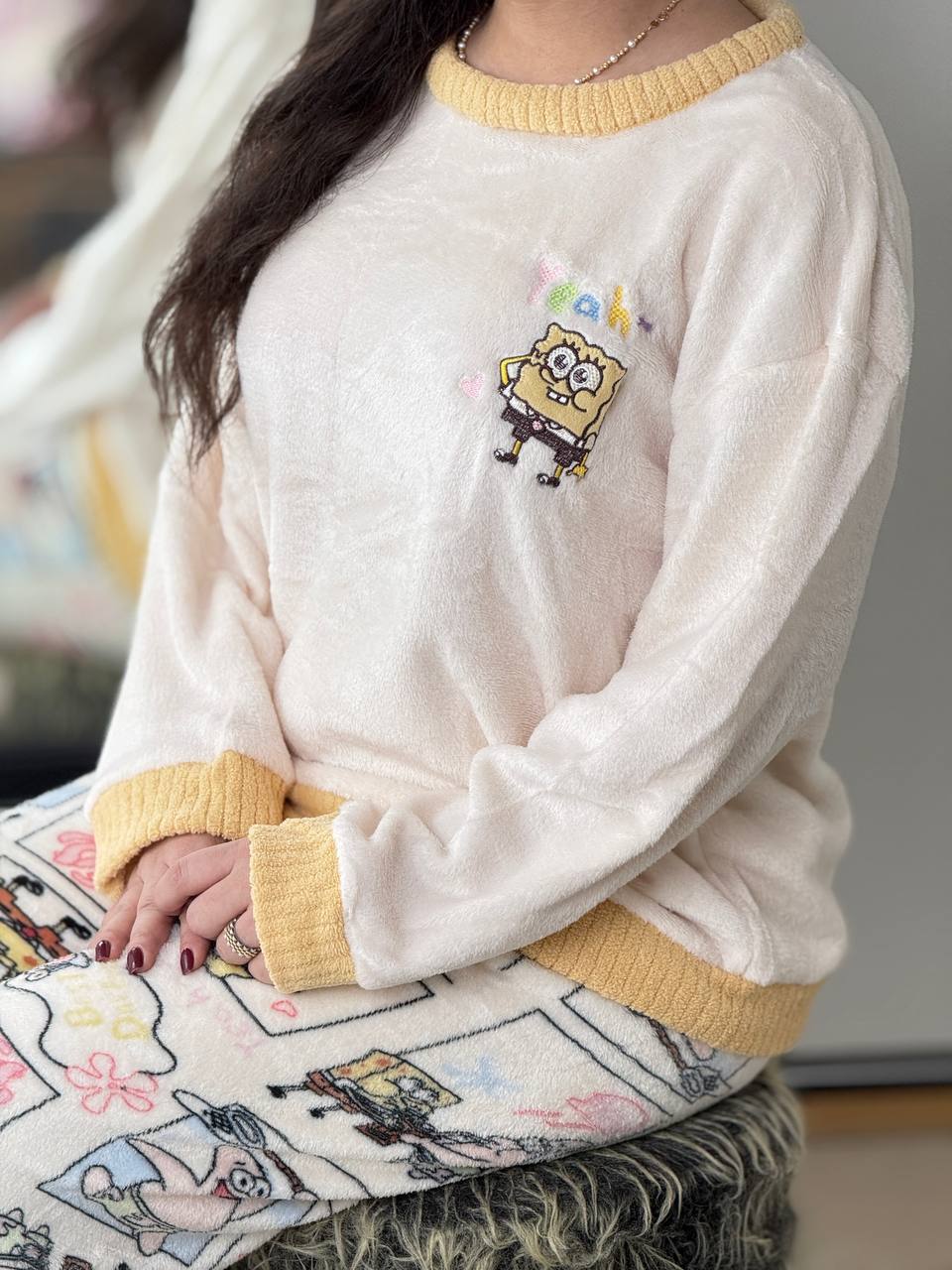 ست حوله ای باب اسفنجی کد 6364