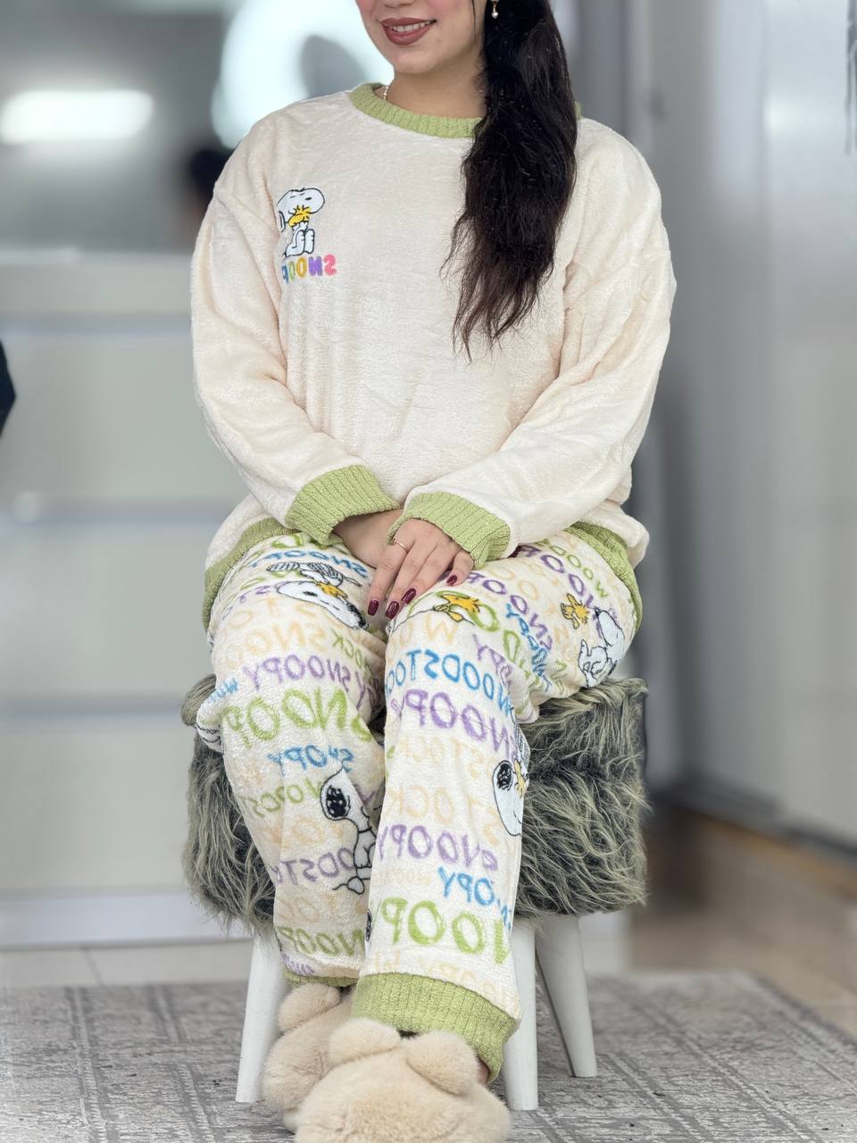 ست حوله ای اسنوپی سبز کد 6359