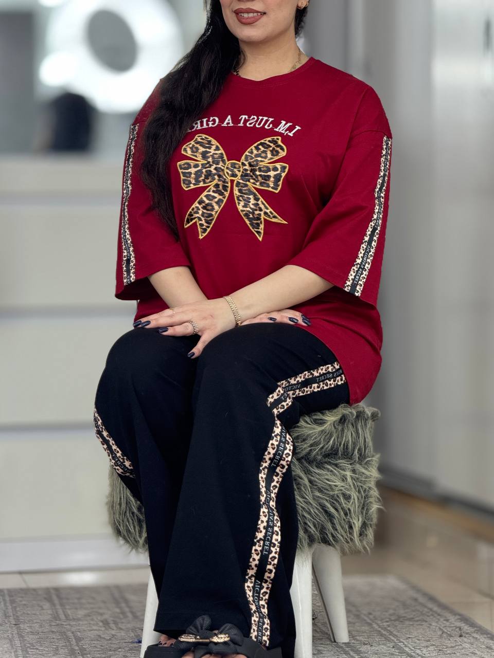 ست نوار پلنگی تک پاپیون کد 6588