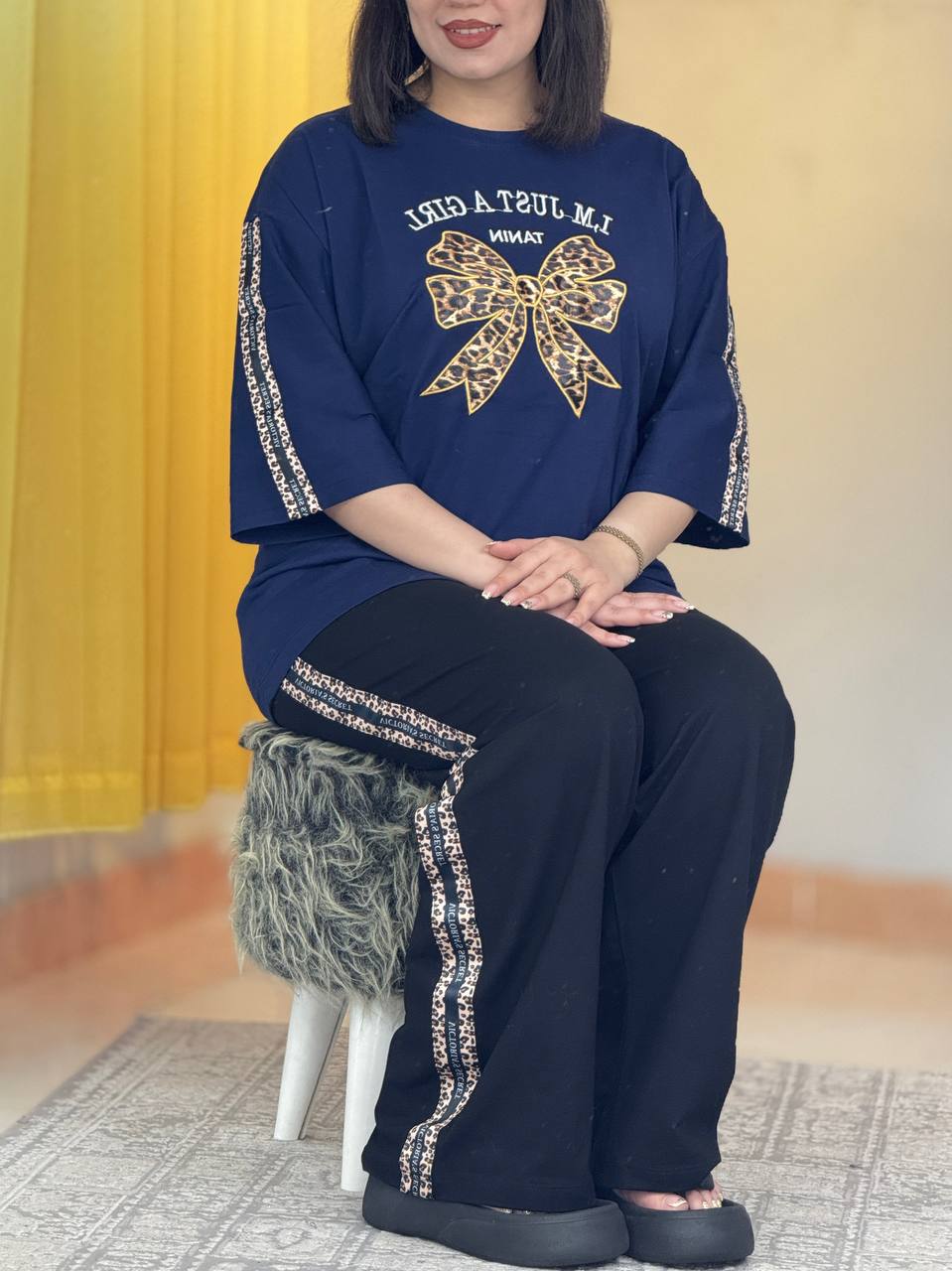 ست نوار پلنگی تک پاپیون کد 6588